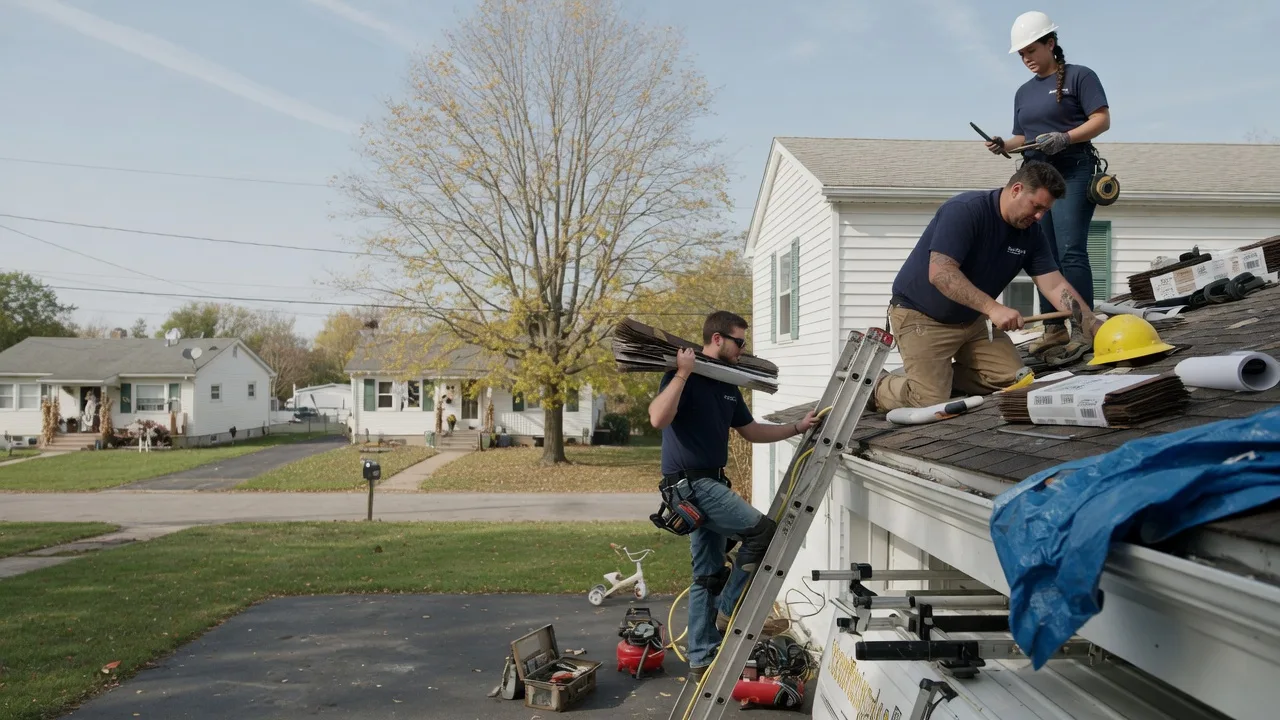 Local Roofing Contractors in Berwick, IL near me